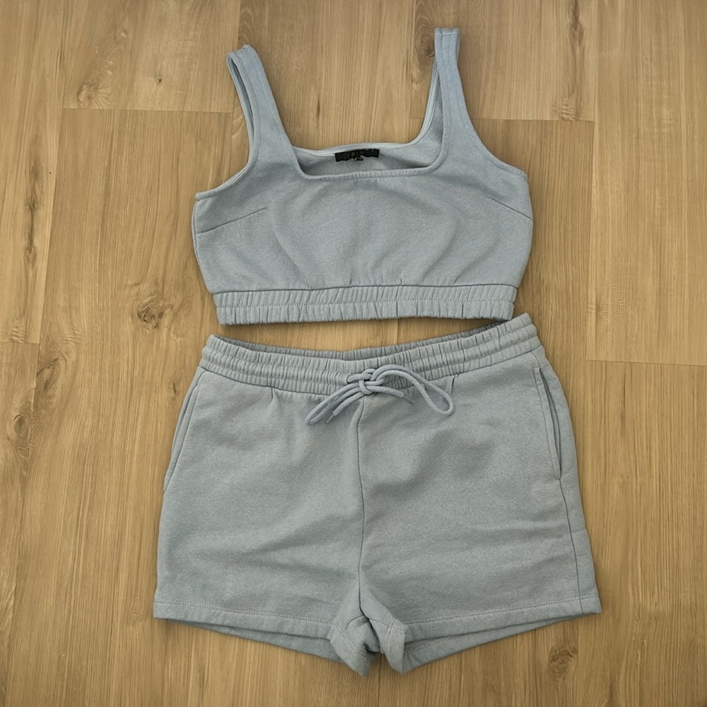 Blue Summer sweat set